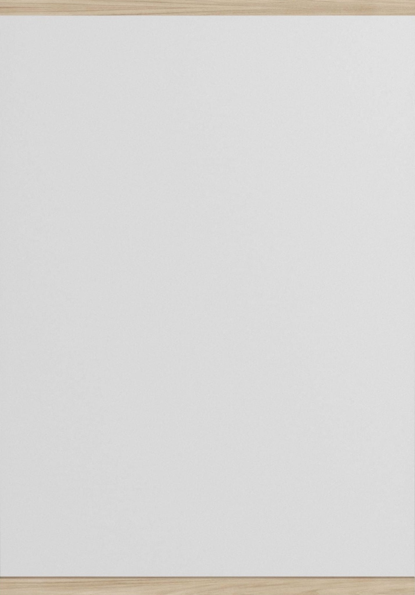 Moebe Rectangular Ash Wall Mirror 43.3x30 cm - Minimalist Nordic Design