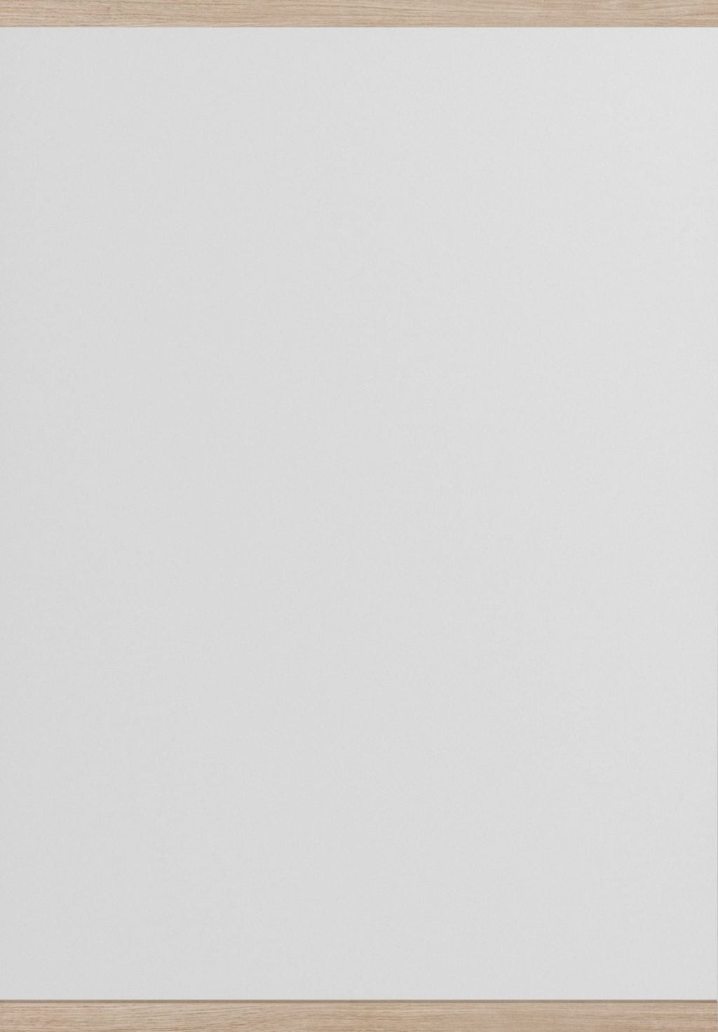 Moebe Rectangular Oak Wall Mirror 43.3x30 cm - Minimalist Nordic Design