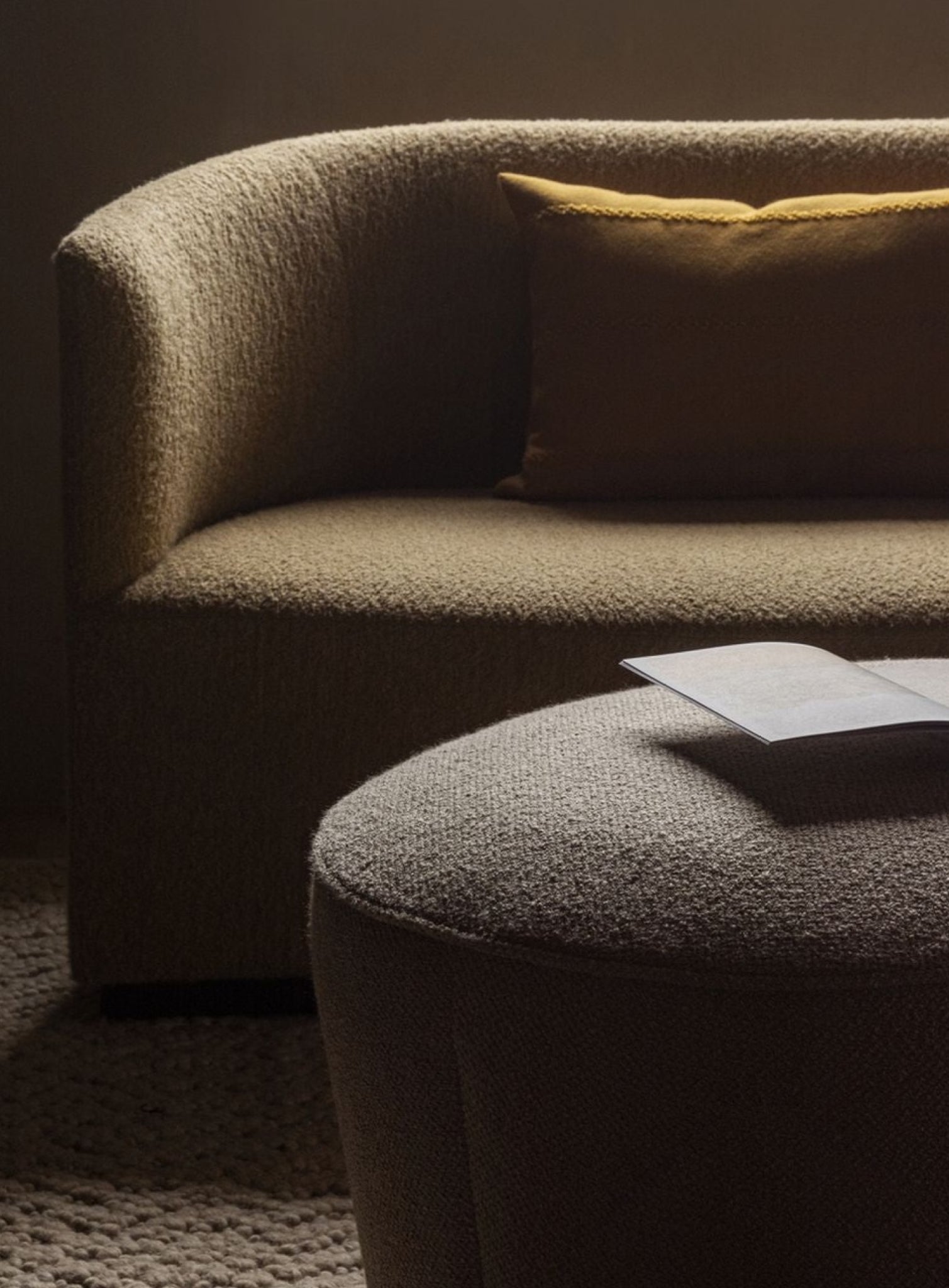 Audo Copenhagen Losaria cushion 60x40 cm, indigo