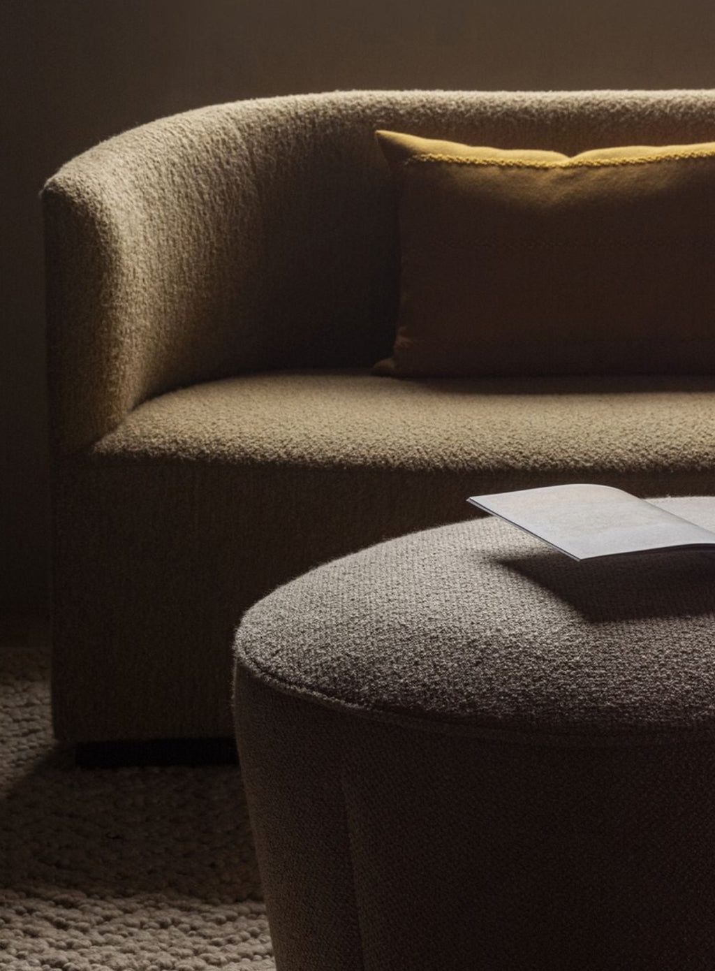 Audo Copenhagen Losaria cushion 60x60 cm, indigo