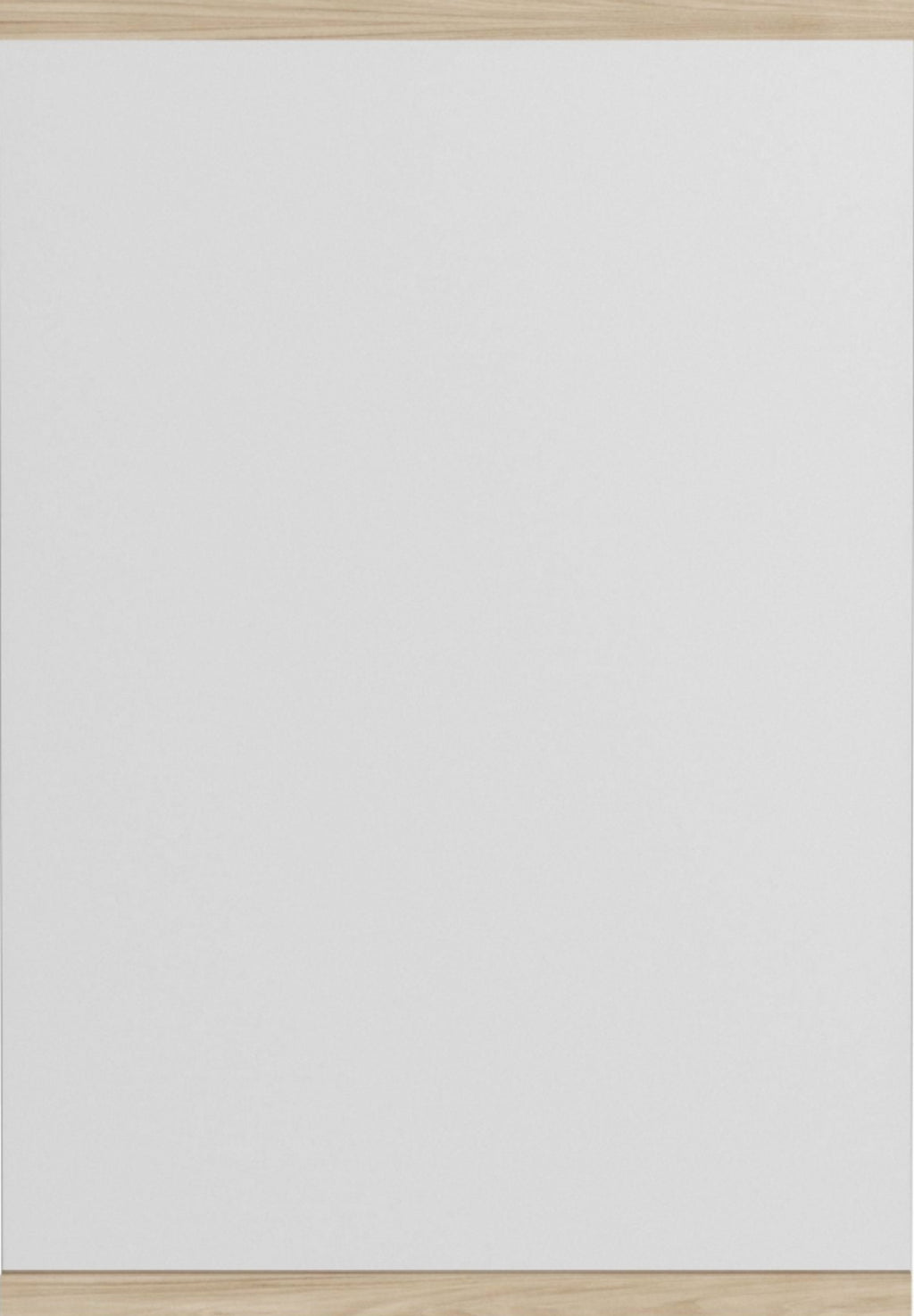 Moebe Rectangular Ash Wall Mirror 43.3x30 cm - Minimalist Nordic Design