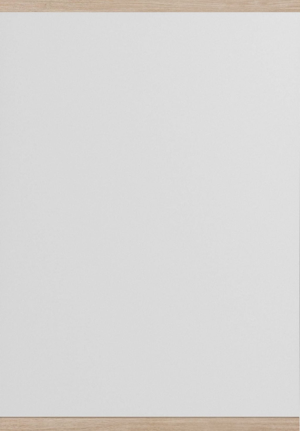 Moebe Rectangular Oak Wall Mirror 43.3x30 cm - Minimalist Nordic Design