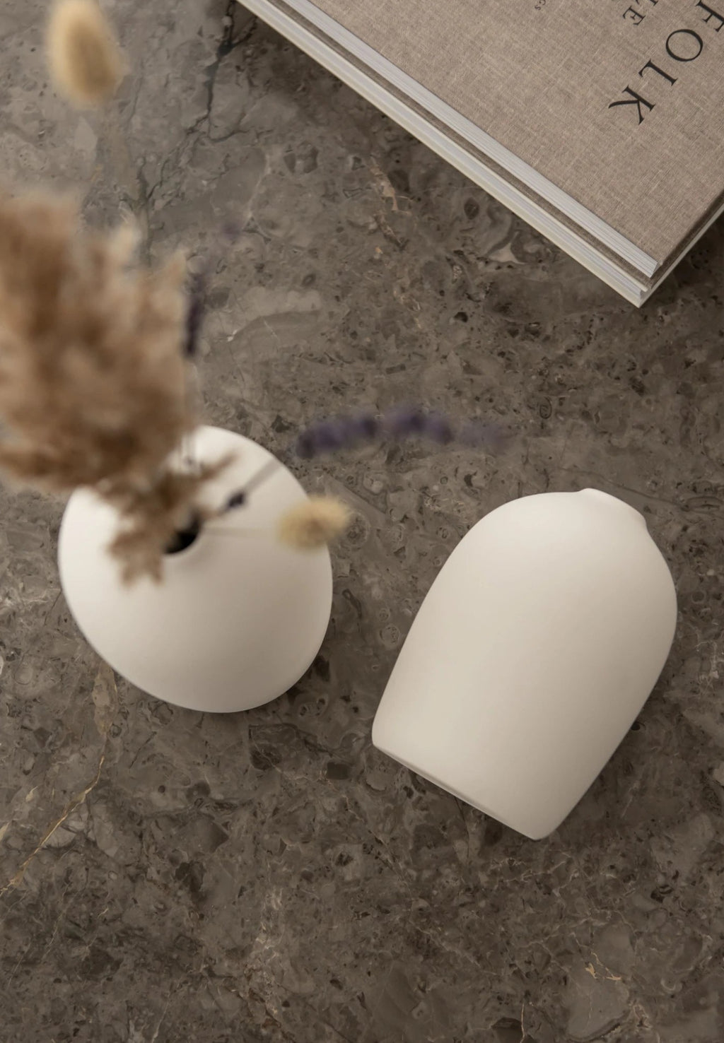 Malling Living Raw Vase 14,5 Cm, White