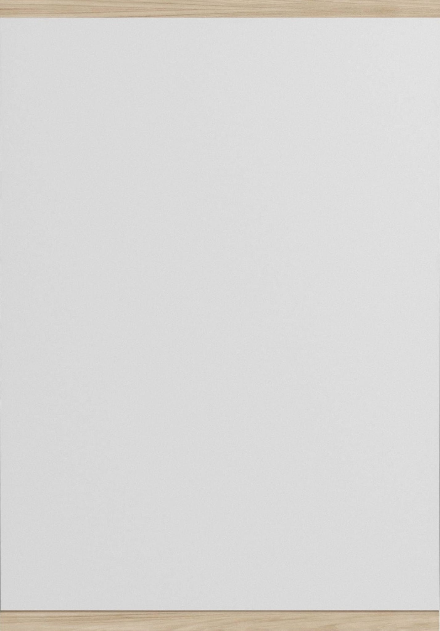 Moebe Rectangular Ash Wall Mirror 43.3x30 cm - Minimalist Nordic Design