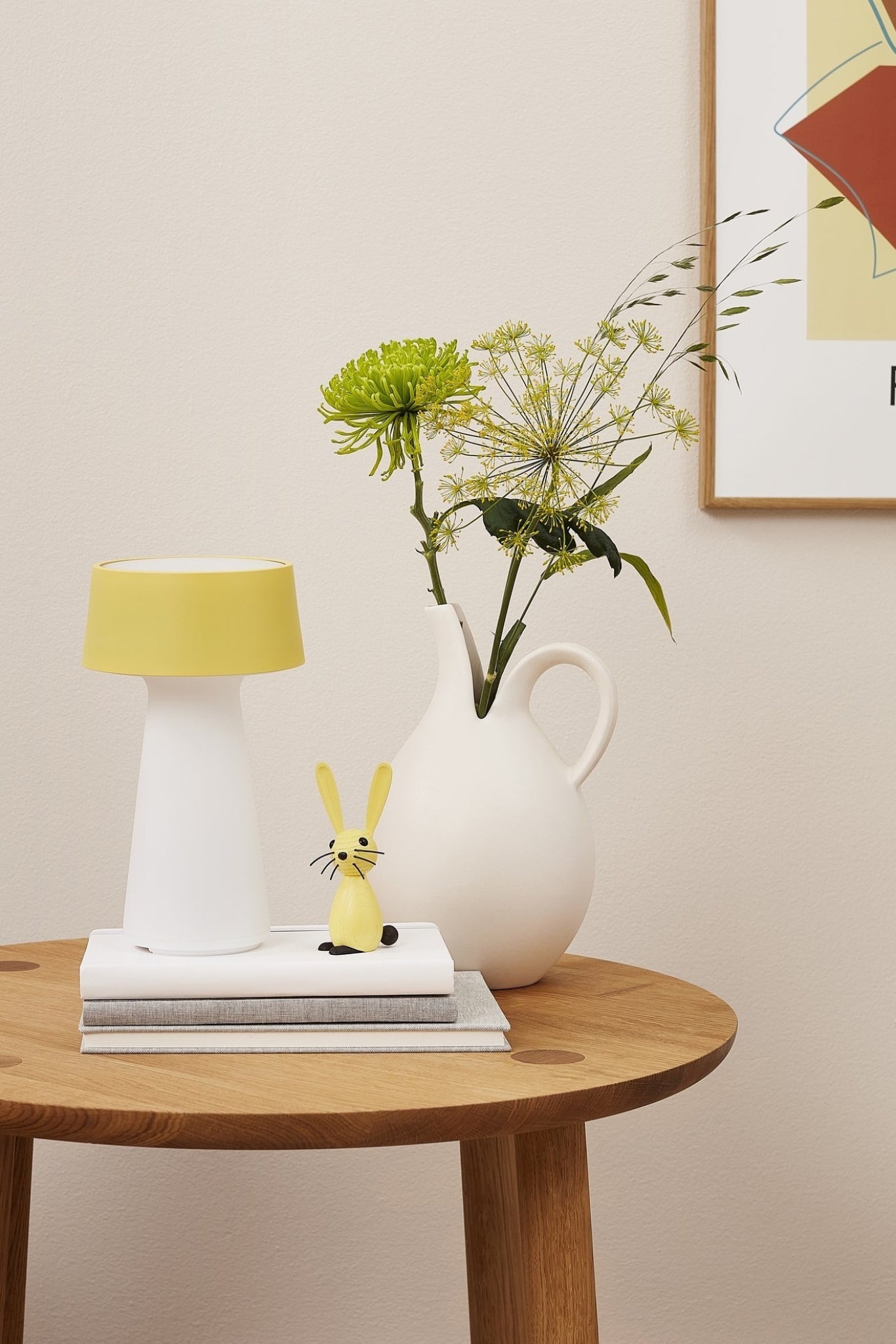 Spring Copenhagen Ember Table Lamp, Pale Yellow
