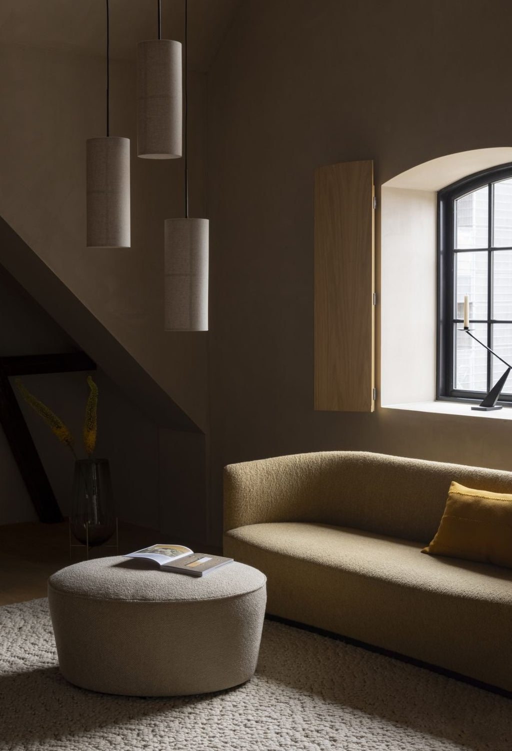 Audo Copenhagen Losaria cushion 60x60 cm, indigo