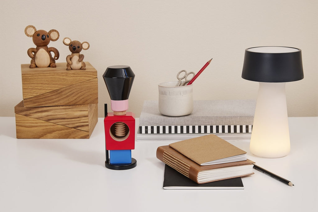 Spring Copenhagen Ember Table Lamp, Charcoal