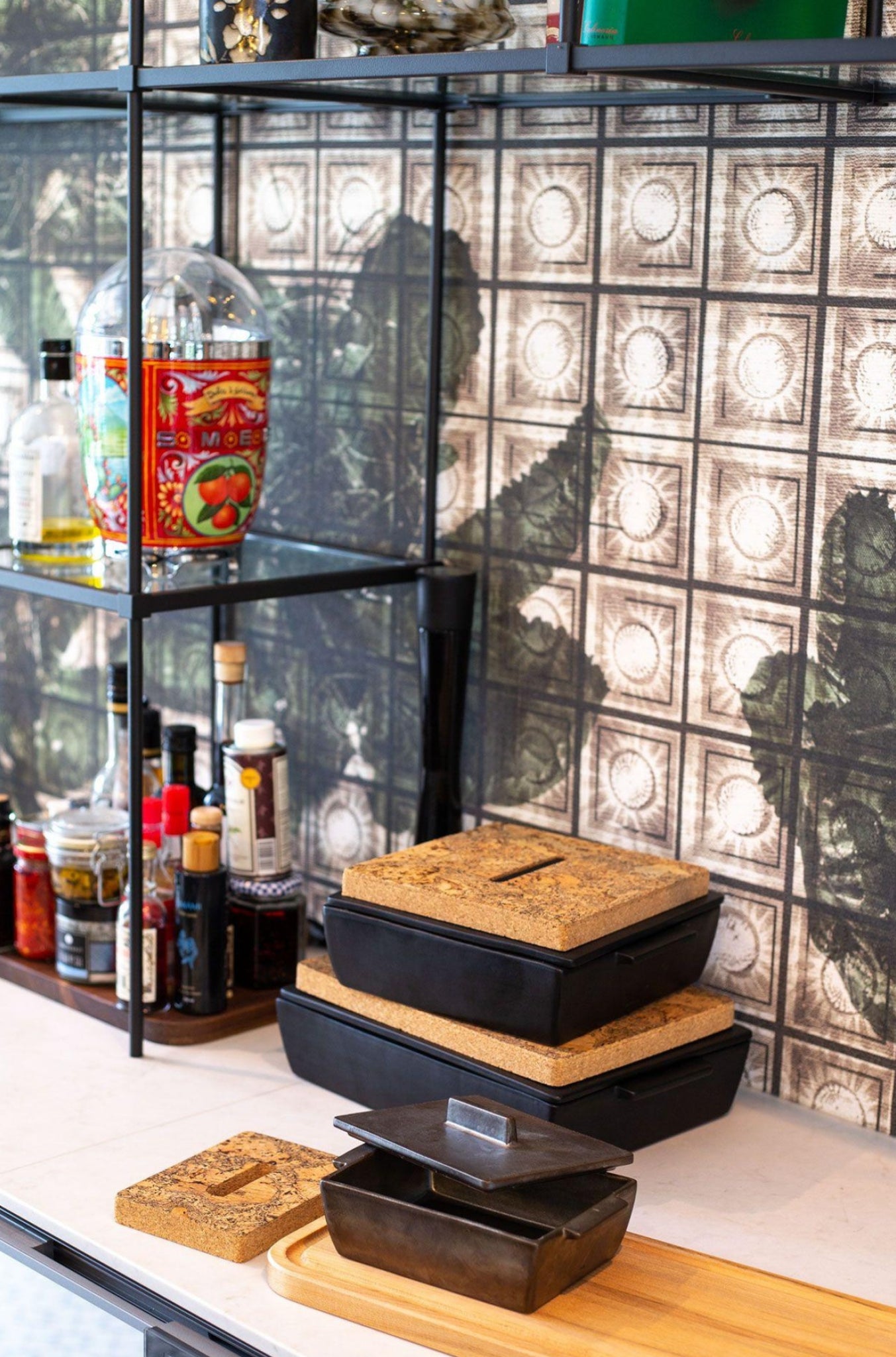 Dutchdeluxes rectangular casserole dish large, matt black