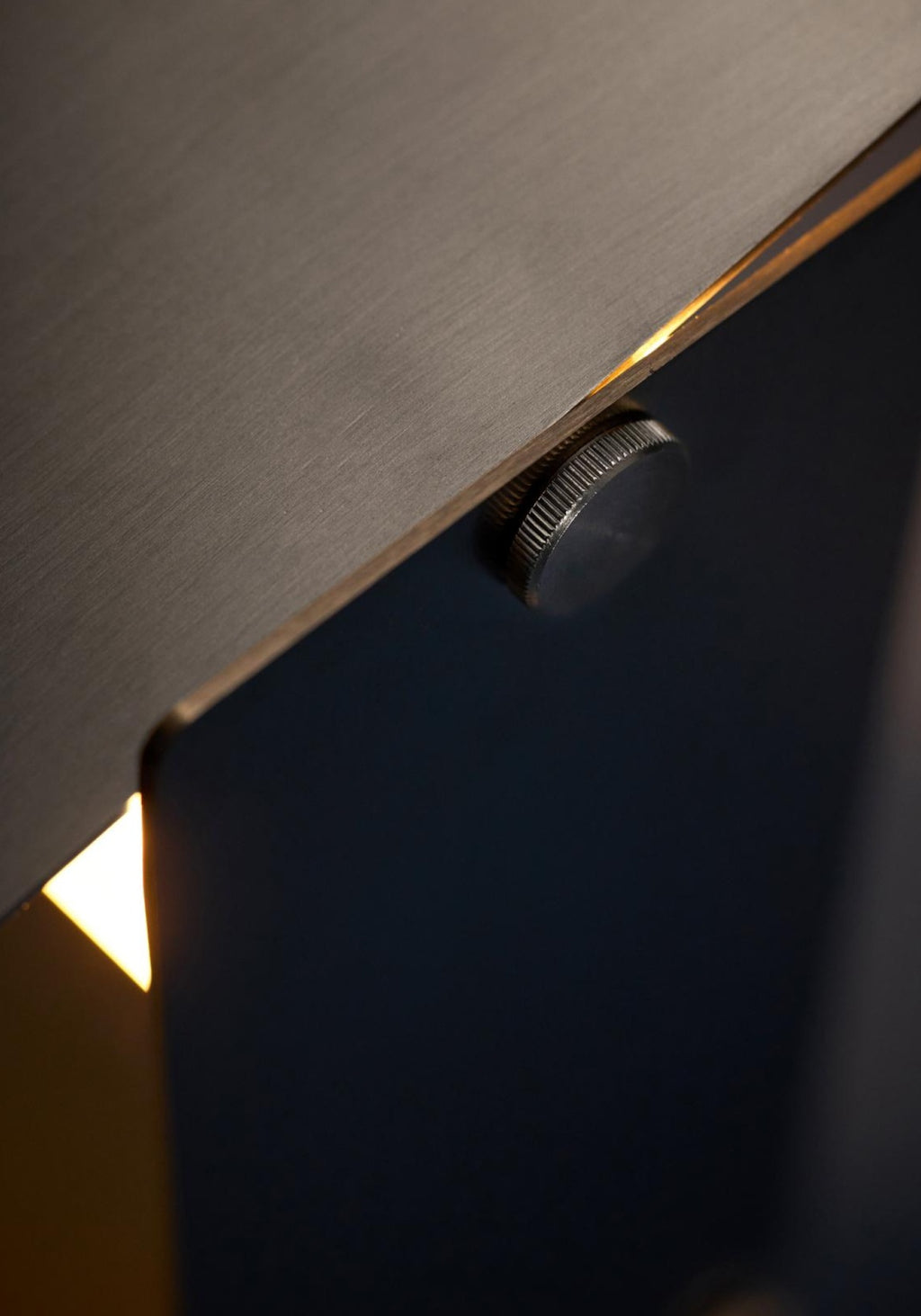 Illuminate Your Space with MOEBE's Stainless Steel Pivoting Table Lamp