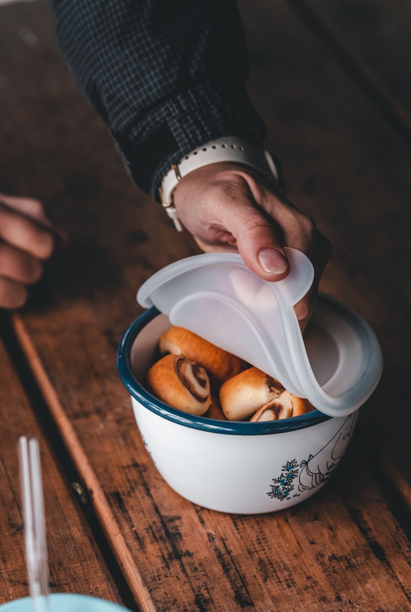 Muurla Silicone Take A Way Silicone Lid For Bowls 3 Dl And Mugs 8 Dl