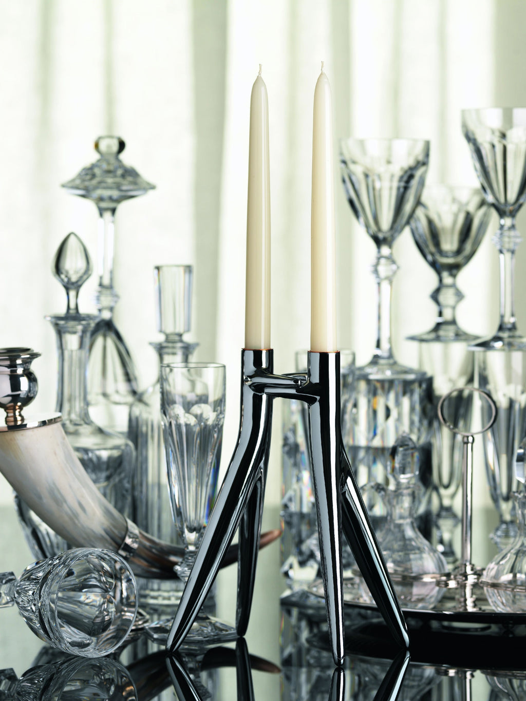 Kartell Abbracciaio Candelabra, White