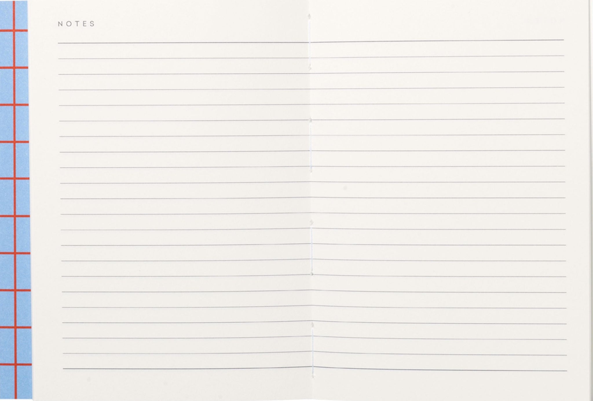 Notem Studio Uma Flat Lay Paper Notebook Small, Light Blue