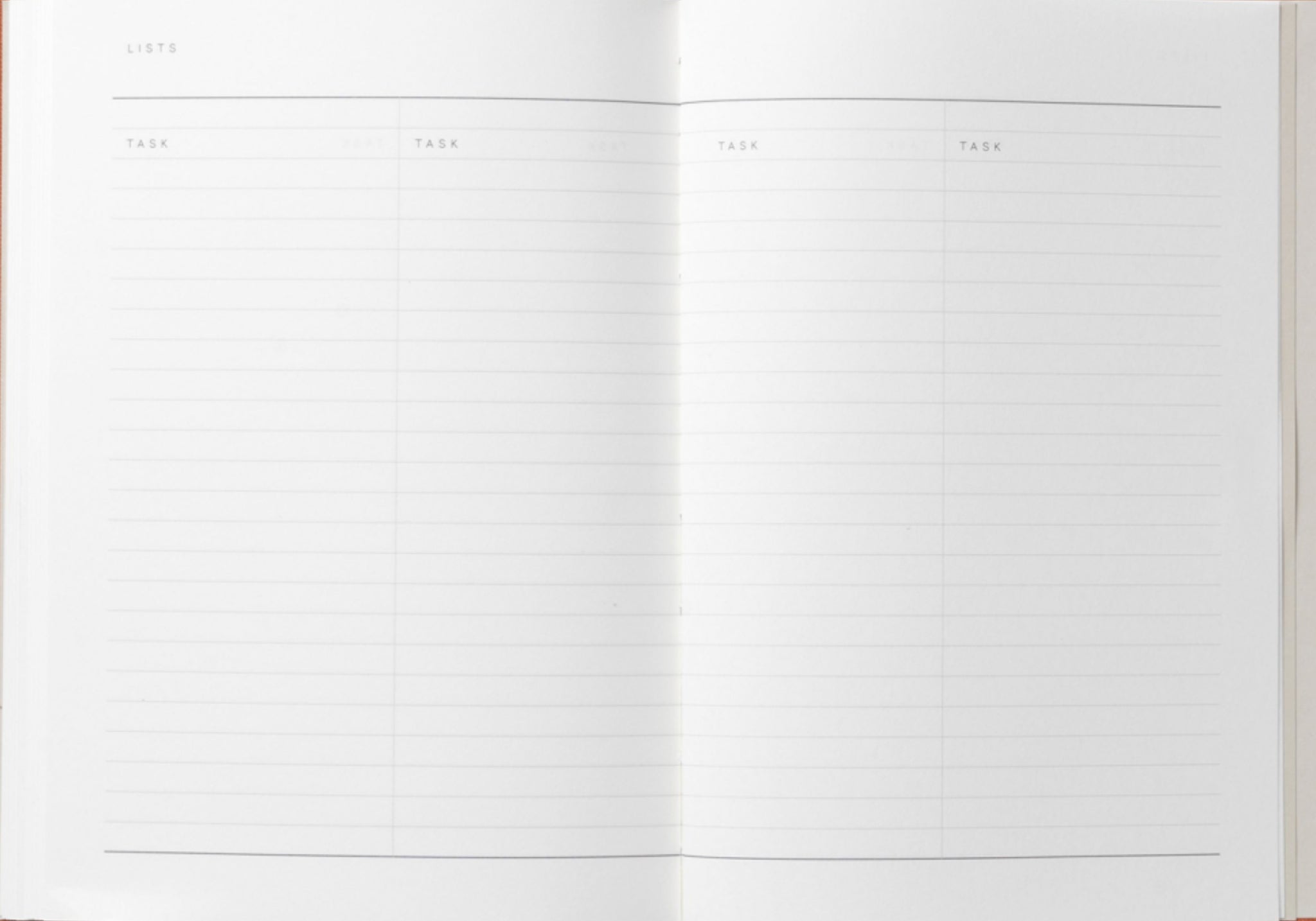 Notem Studio Even Weekly Journal Medium, Sienna Cloth