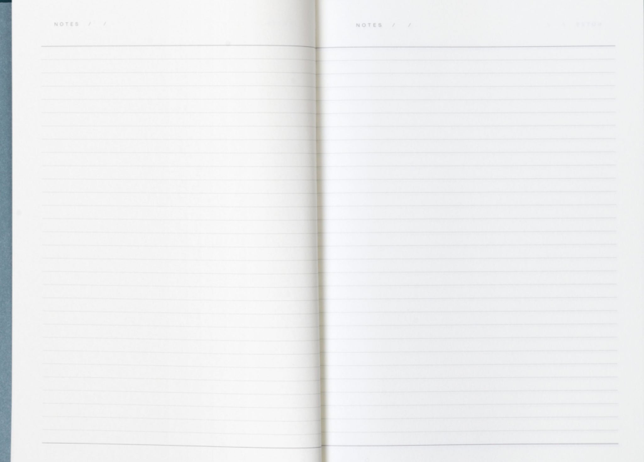 Notem Studio Bea, Notebook With Elastic Band, Dark Blue