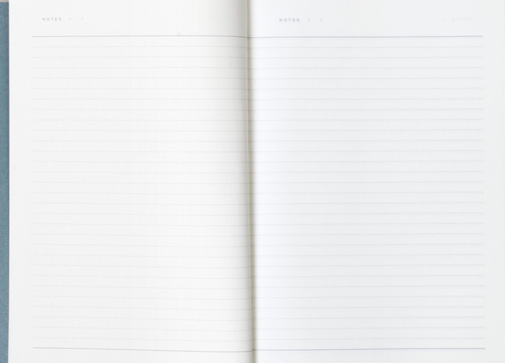 Notem Studio Bea, Notebook With Elastic Band, Light Gray