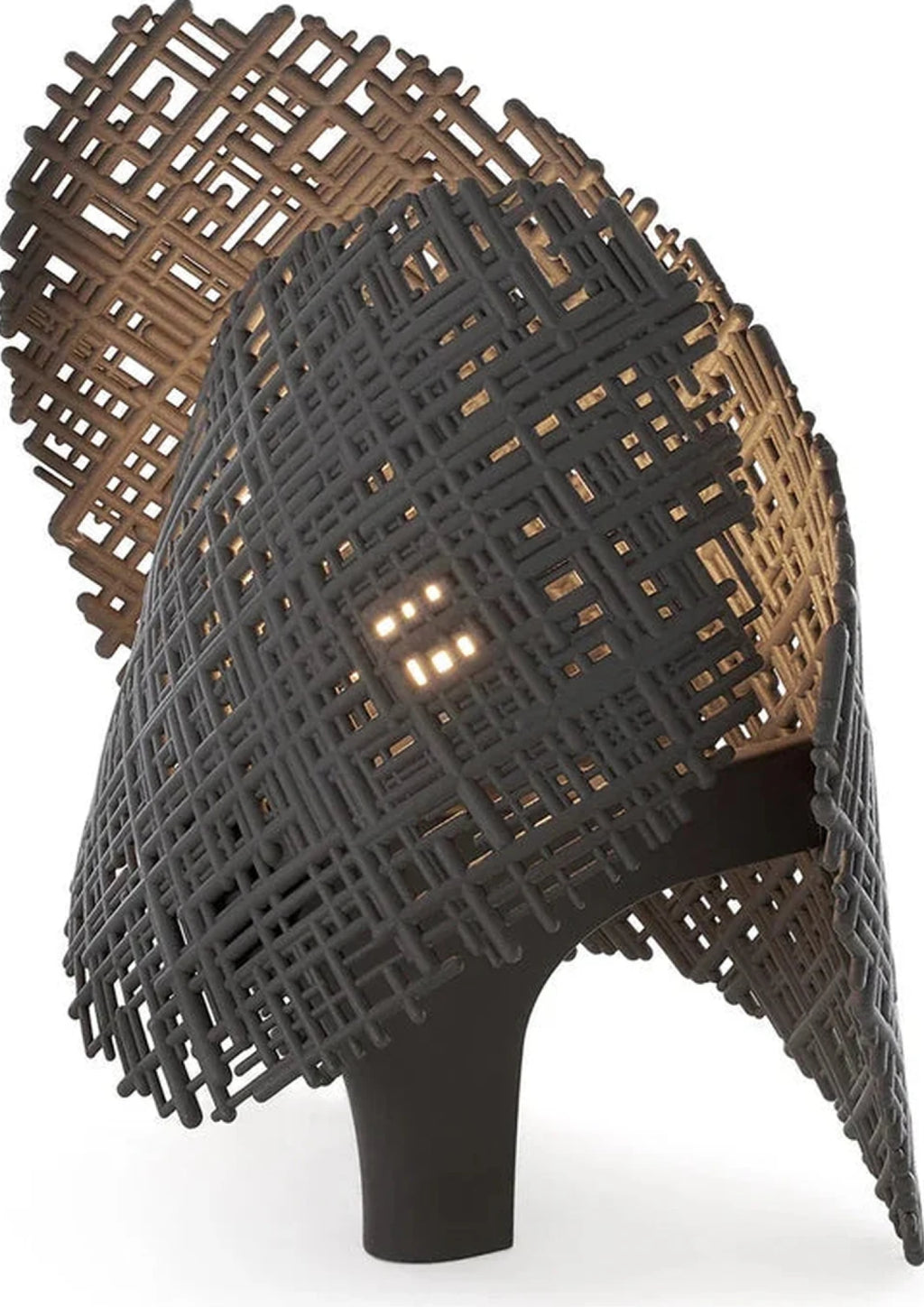 Kartell Tea Table Lamp, Antracite