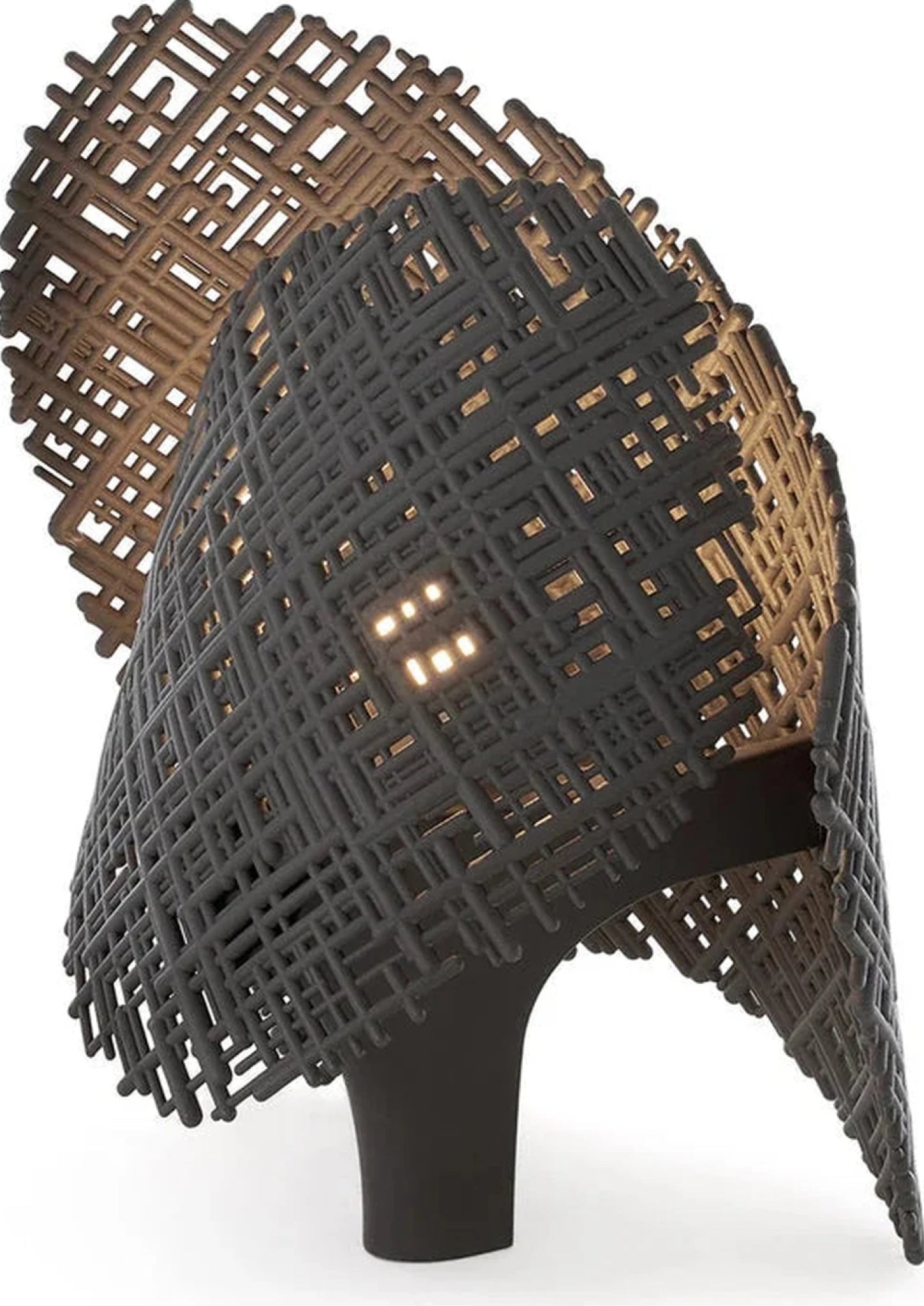 Kartell Tea Table Lamp, Antracite