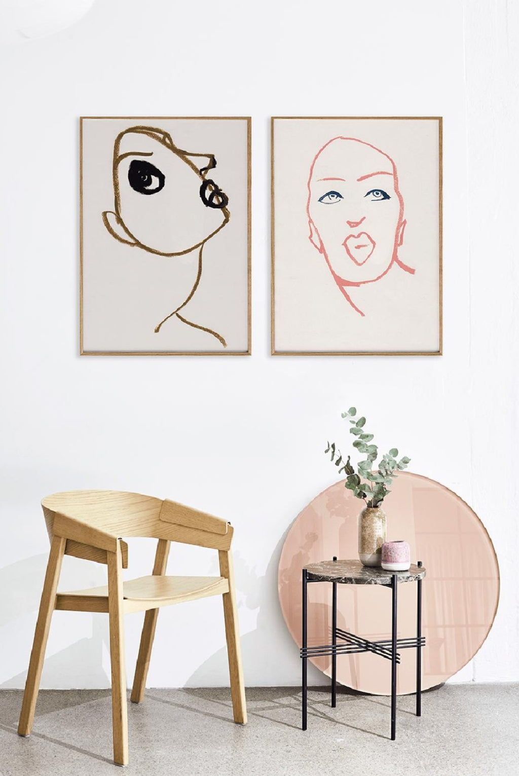 Paper Collective Silhouette 02 Poster, 30x40 Cm