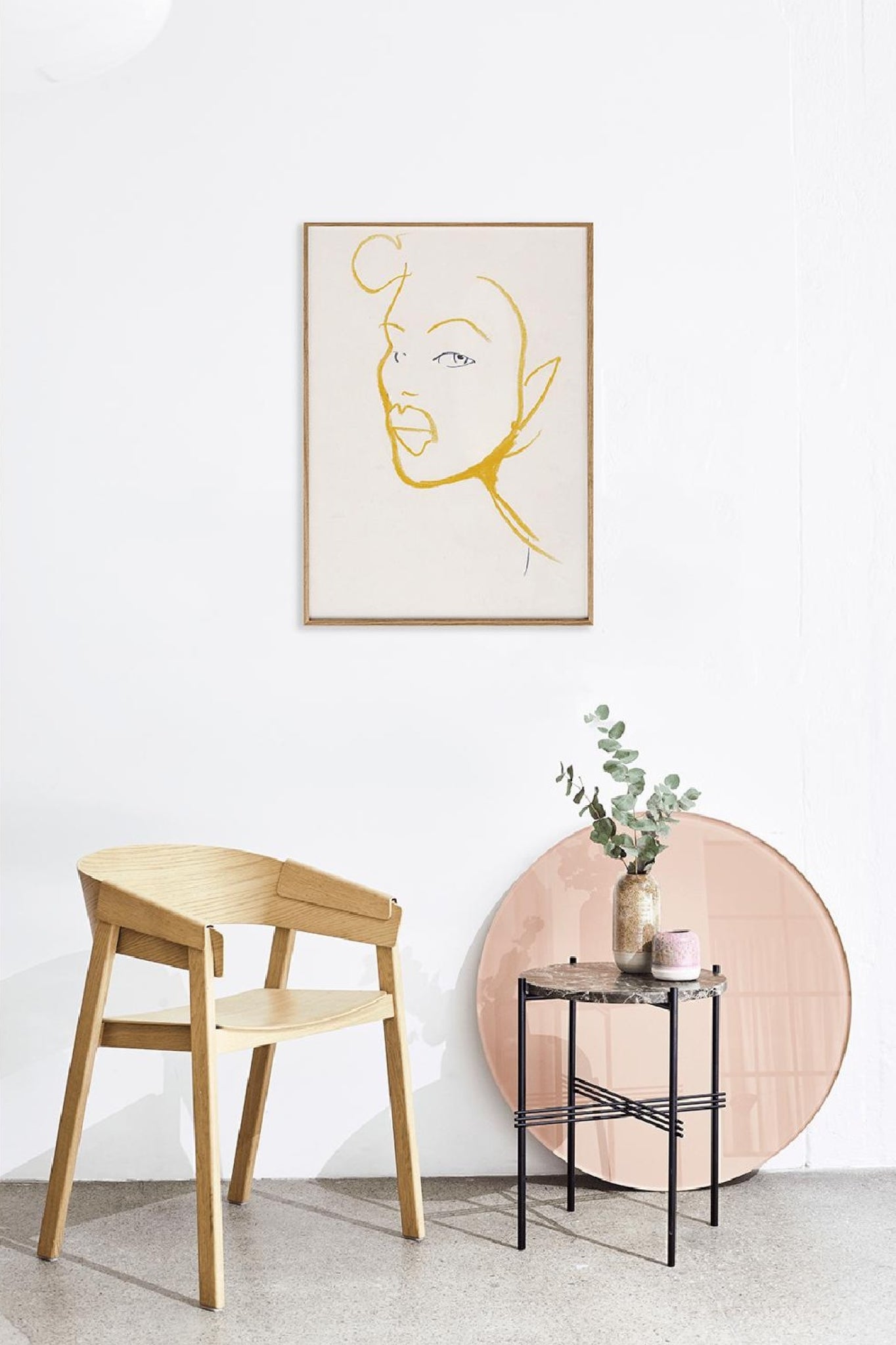 Paper Collective Silhouette 03 Poster, 50x70 Cm