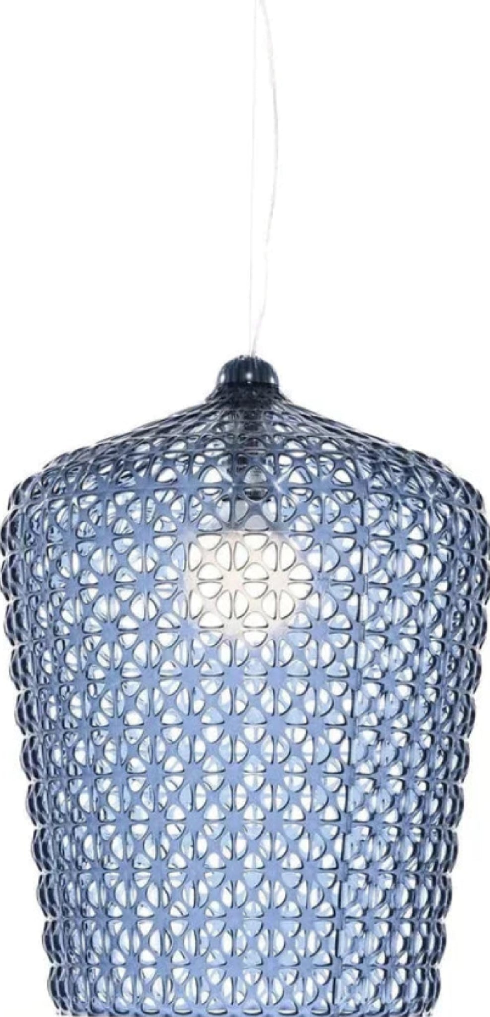 Kartell Kabuki Suspension Lamp, Light Blue