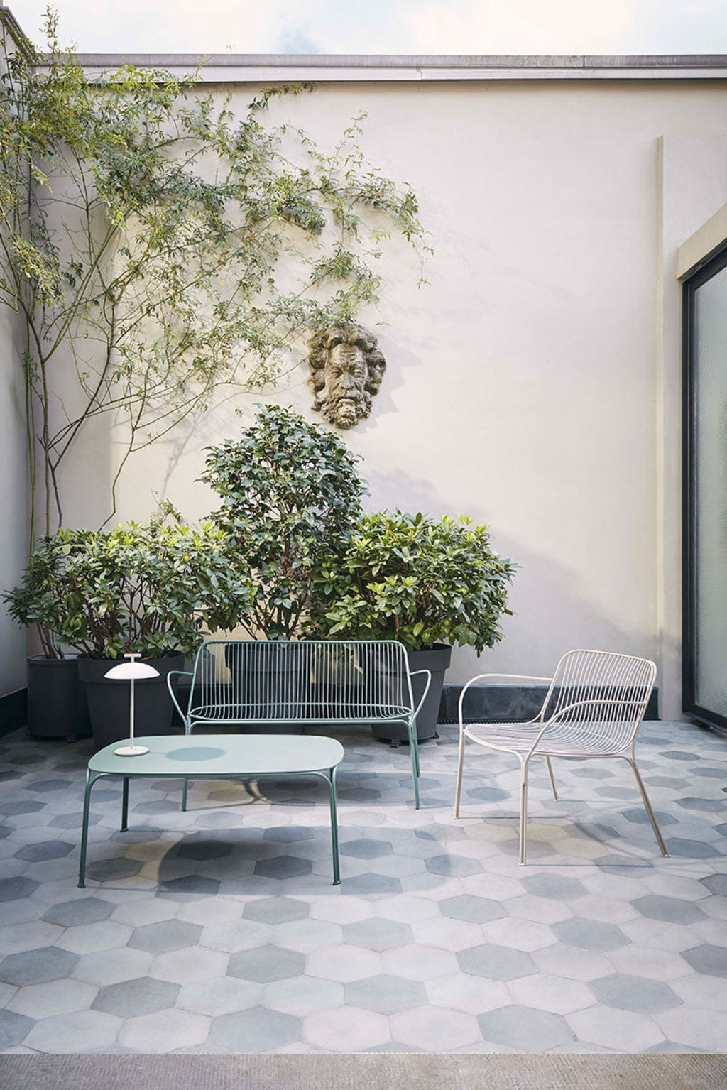 Kartell Mini Geen-A Portable Table Lamp, White