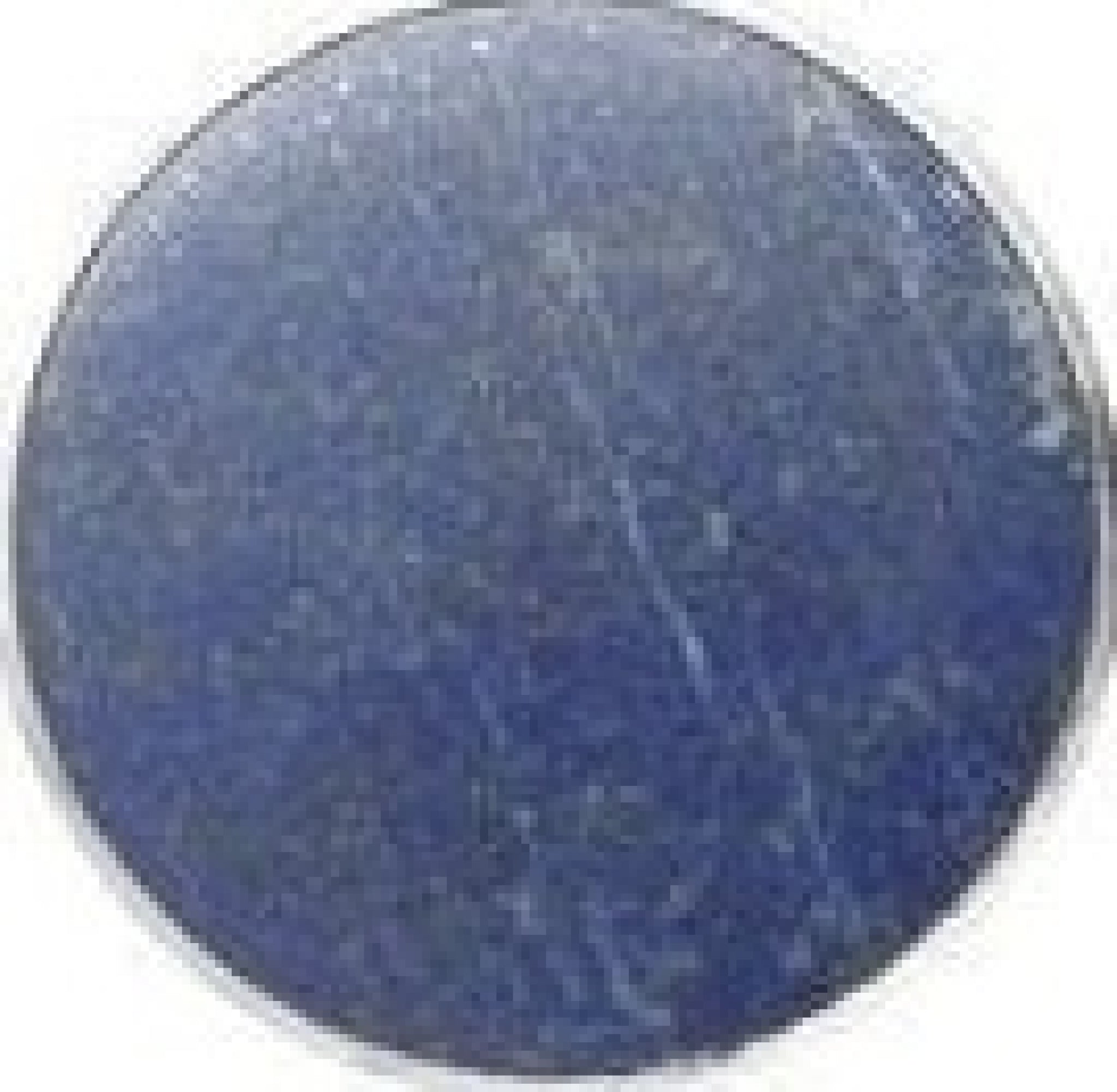 Ferm Living Hook Stainless Steel, Blue Lapis Lazuli ø4 Cm