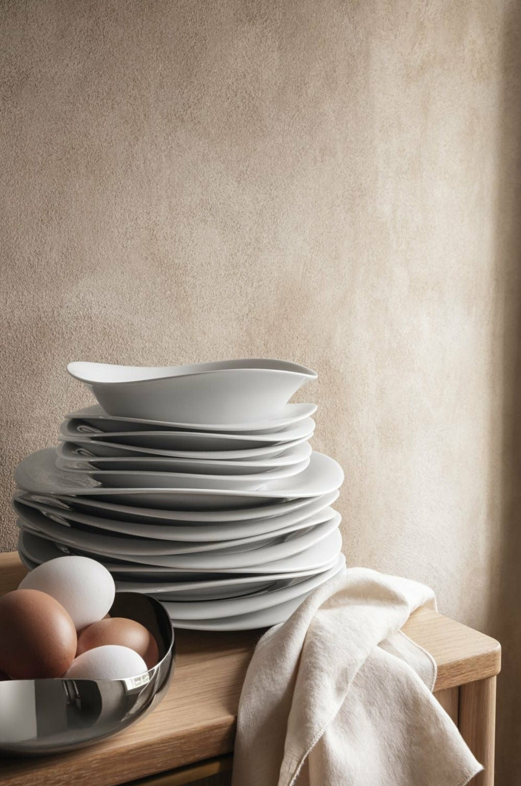 Georg Jensen Sky Serving Plate, 40 Cm