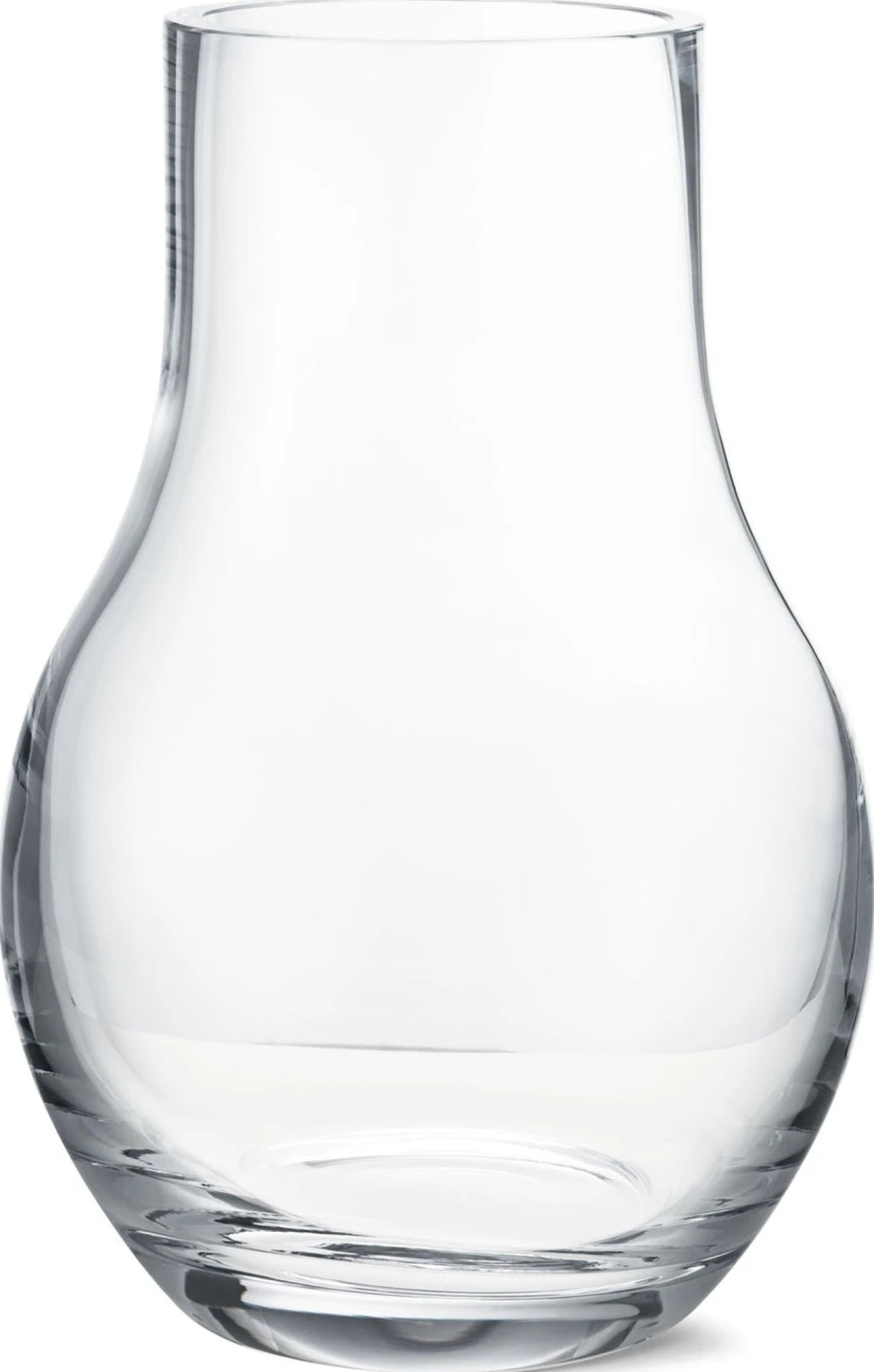 Georg Jensen Cafu Vase Glass Clear, 30 Cm
