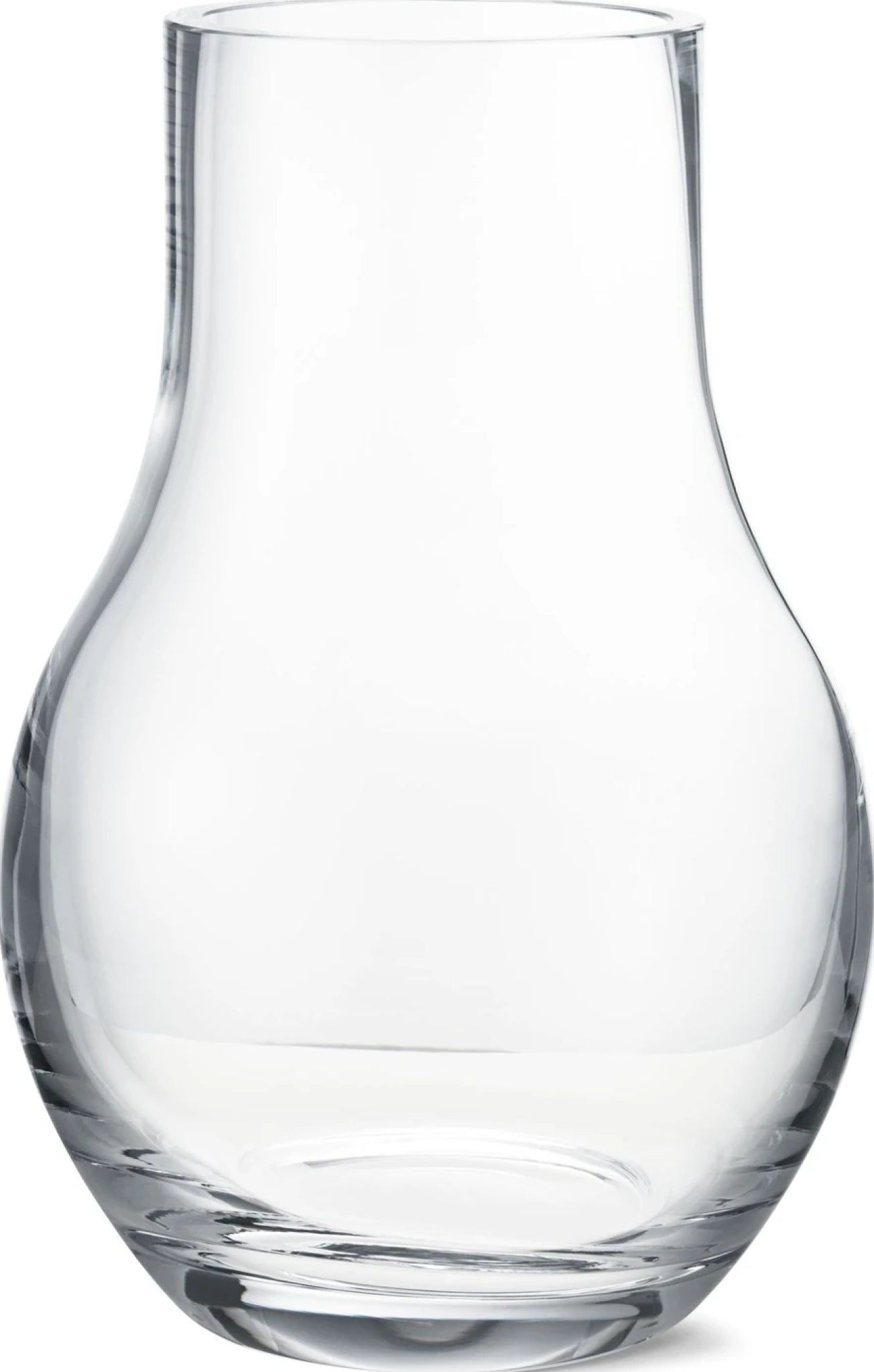 Georg Jensen Cafu Vase Glass Clear, 30 Cm
