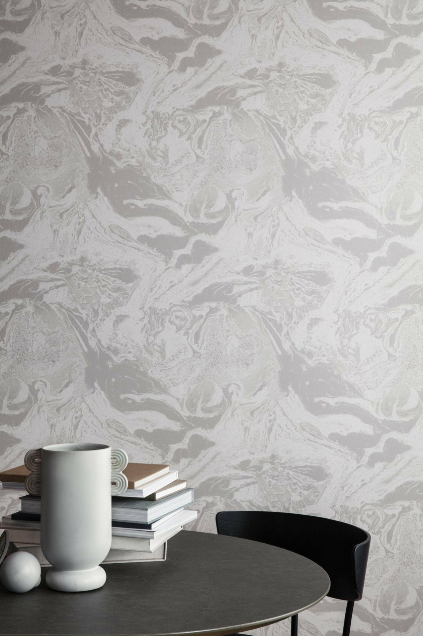 Ferm Living Marbling Gift Pendant, Bright Blue