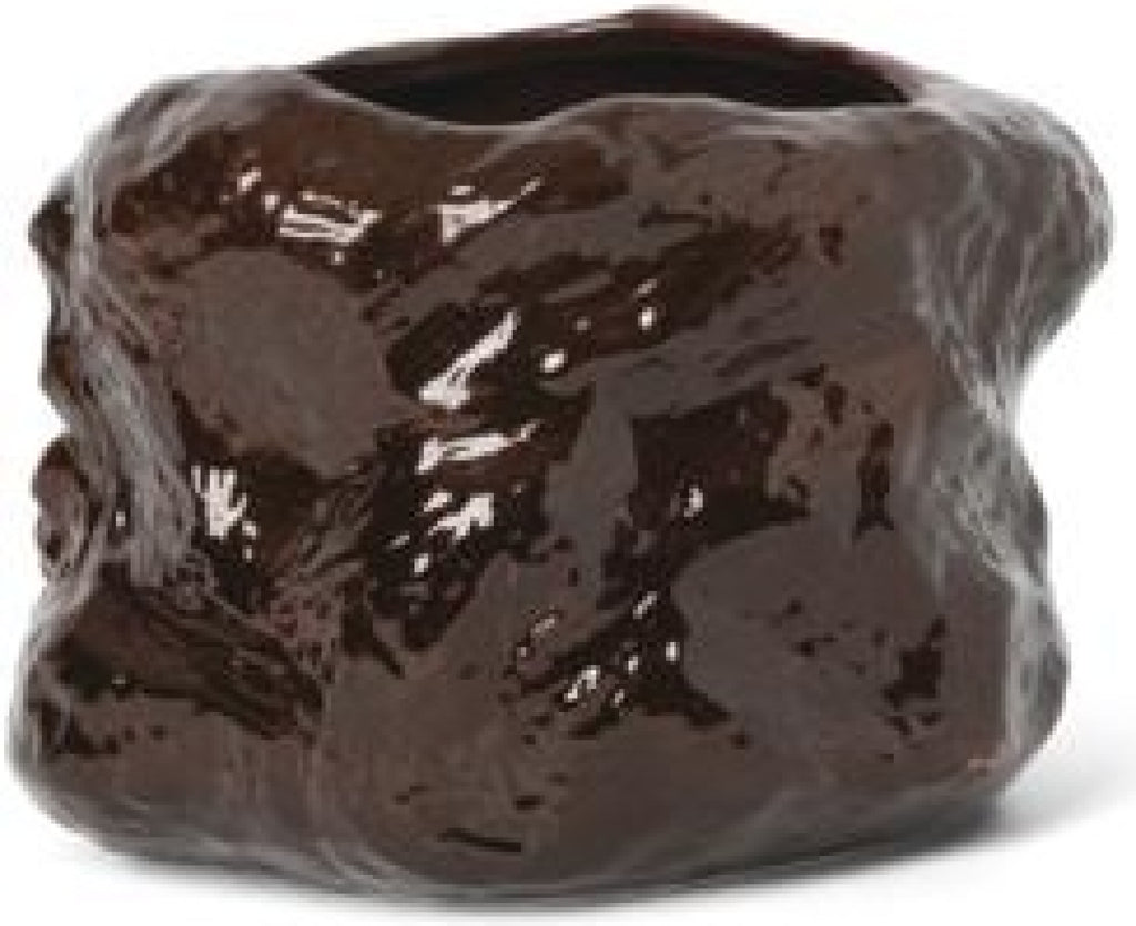 Ferm Living Tuck Flowerpot, Red Brown