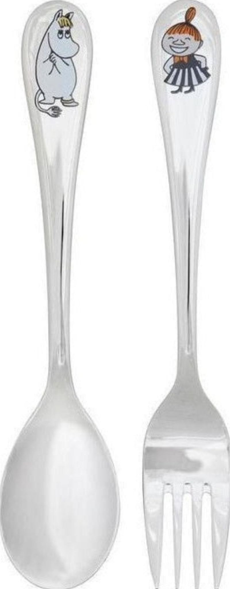 Arabia Moomin First Cutlery Set, Snorkmaiden & Little My