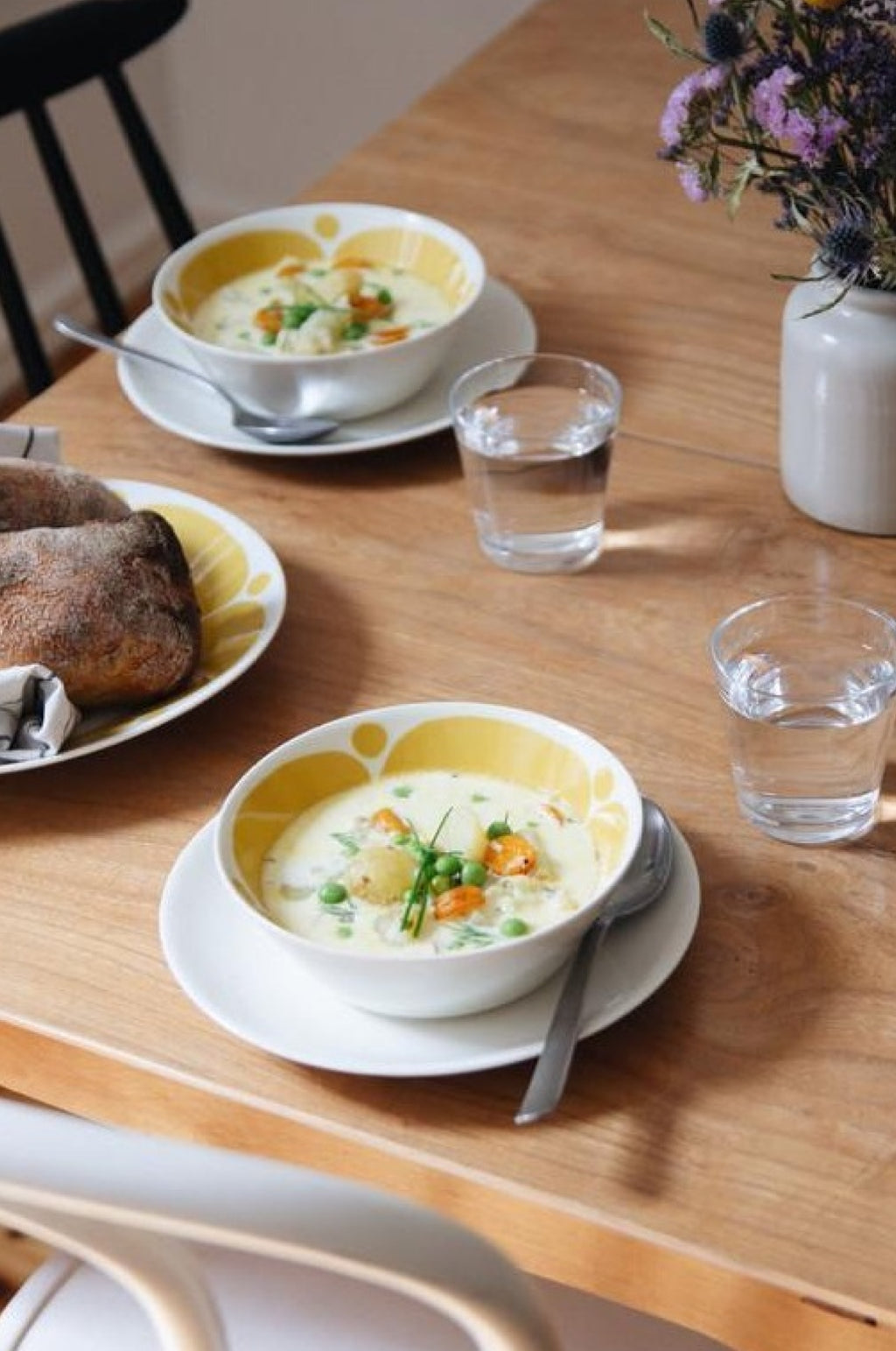 Arabia Moomin First Cutlery Set, Snorkmaiden & Little My