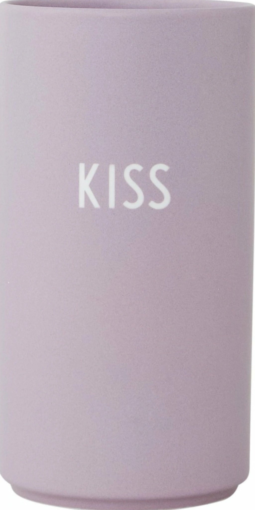 Design Letters Favorite Vase Kiss Medium, Lavender