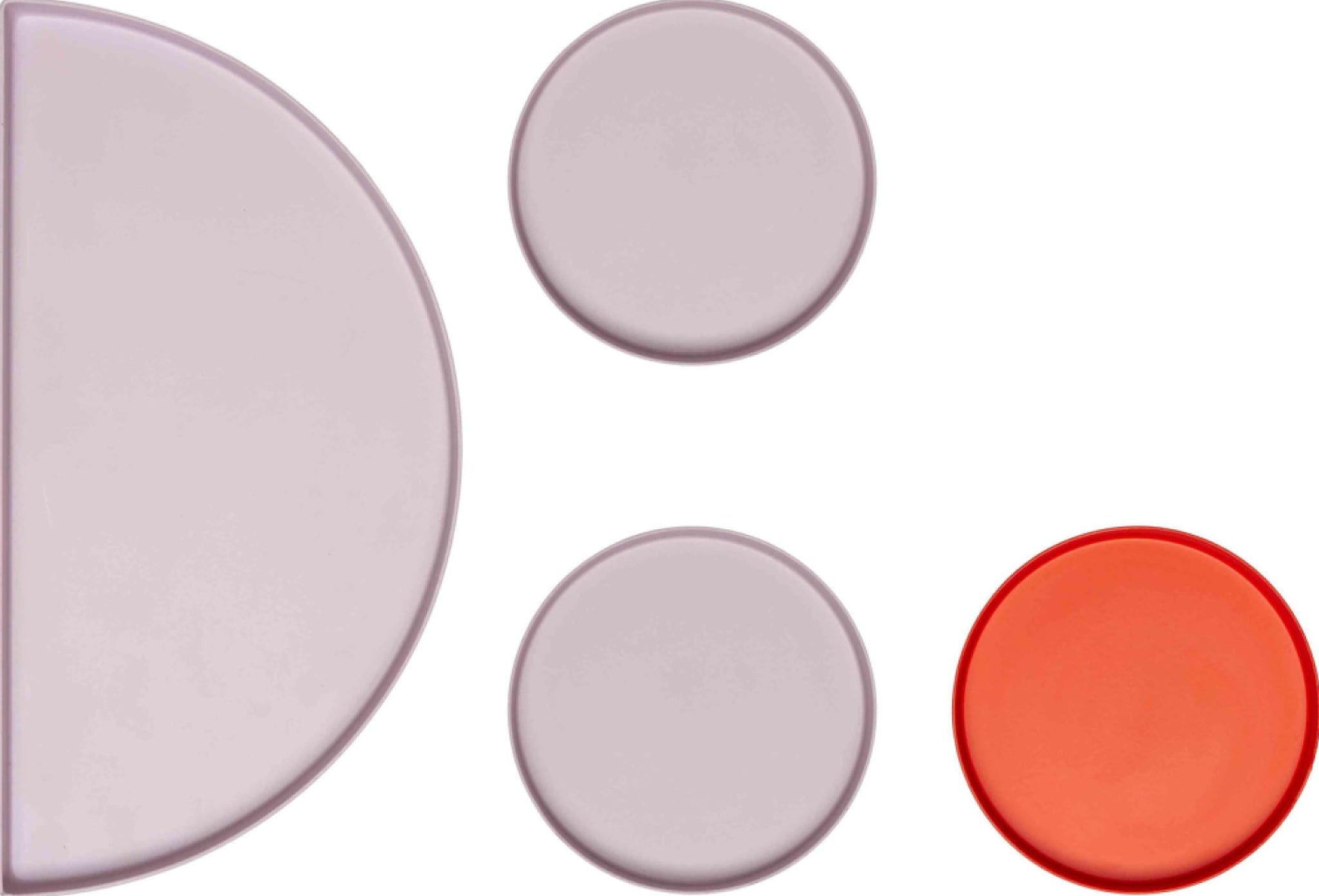 Design Letters treasure tray, lavender & terracotta