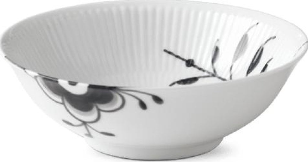 Royal Copenhagen Black Fluted Mega Bowl, 35 Cl