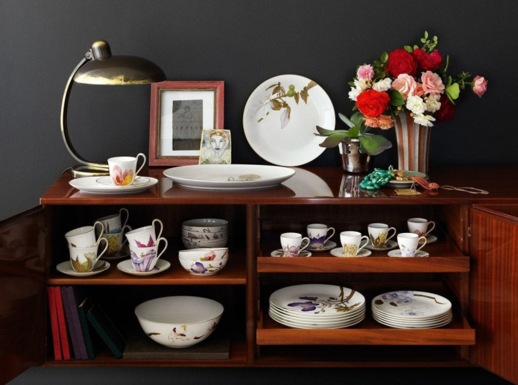 Royal Copenhagen Flora Mug With Saucer Poinsettia, 27cl