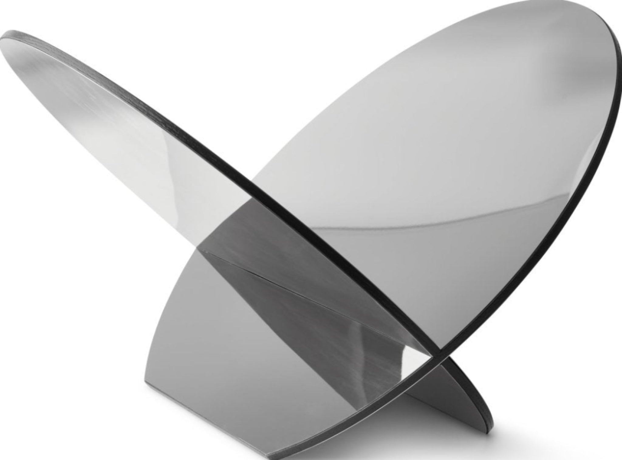 Gejst Silia Stainless Steel Magazine Holder — Compact Minimalist Rack