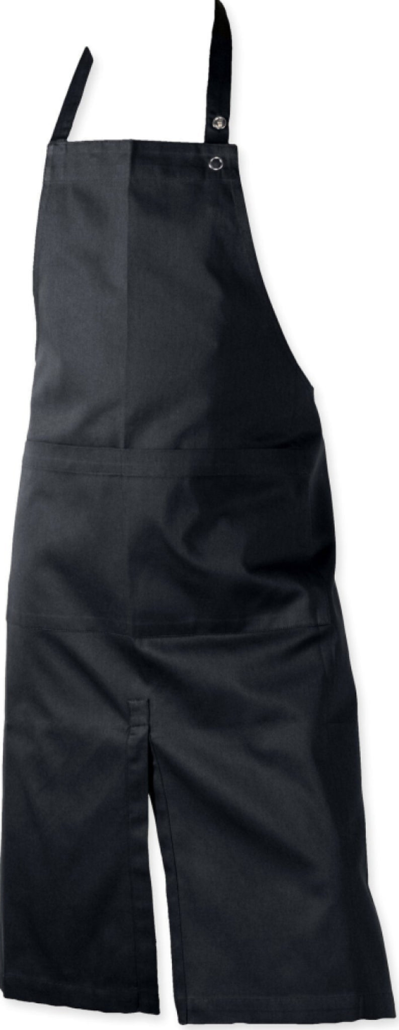 The Organic Company Apron With Pocket, Black