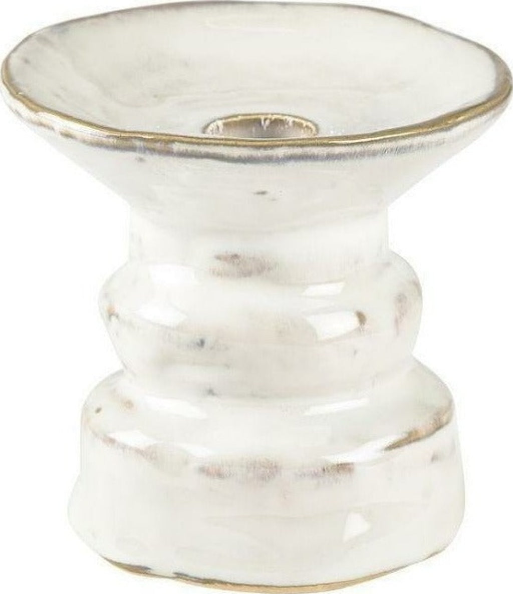 Villa Collection Candle Holder ø 11 Cm, White