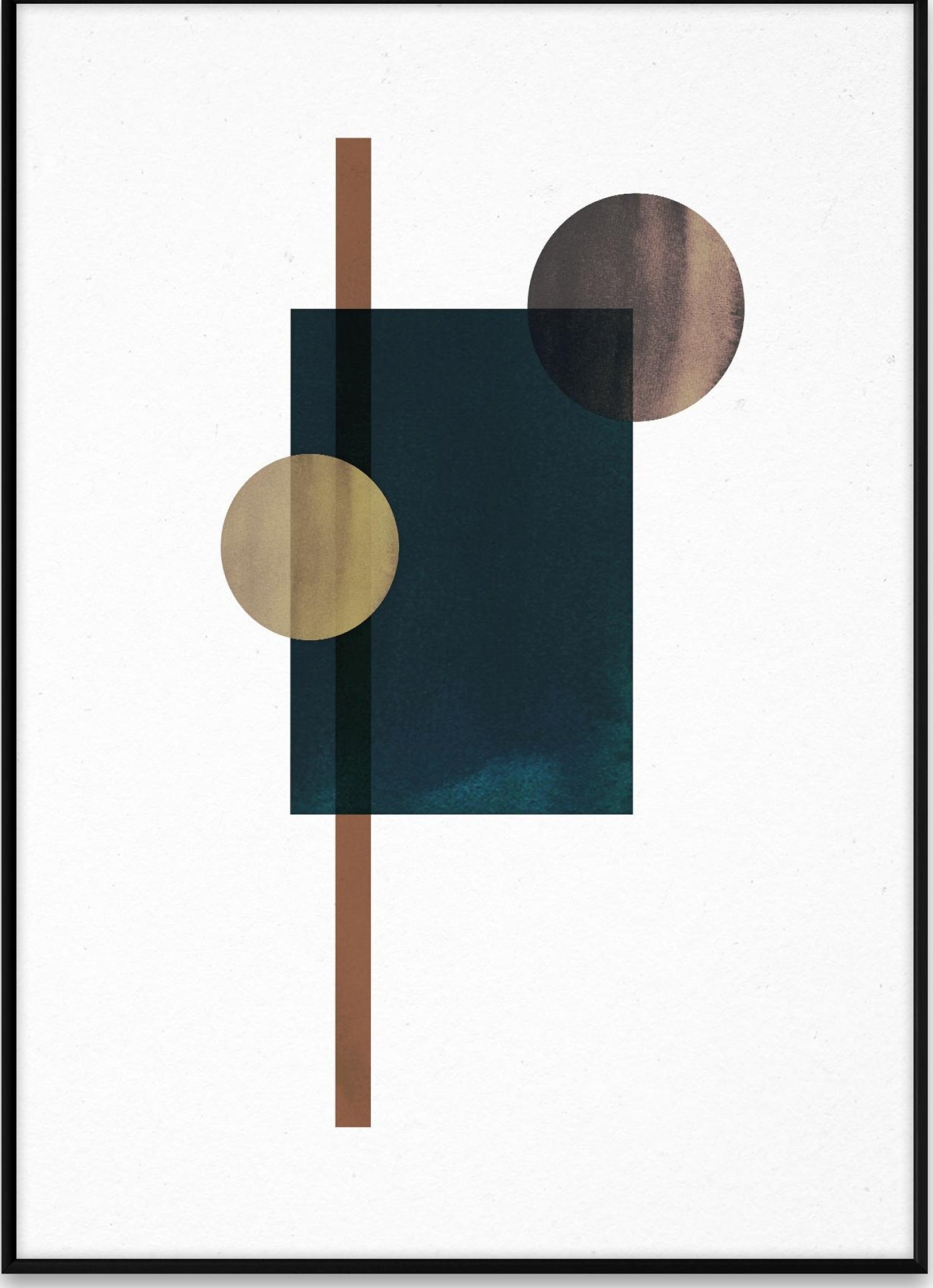 Paper Collective Shapes Of Color 04 Poster, 50x70 Cm