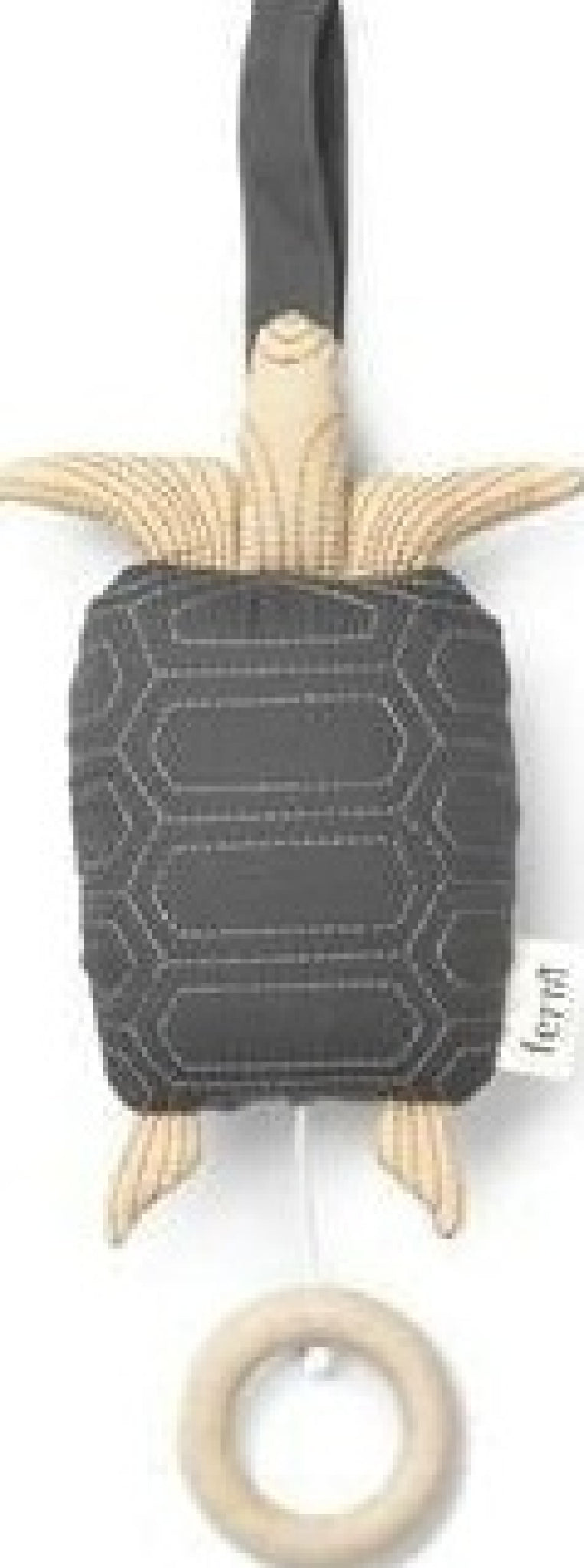Ferm Living Turtle Quilted Music Mobile, Deep Forest