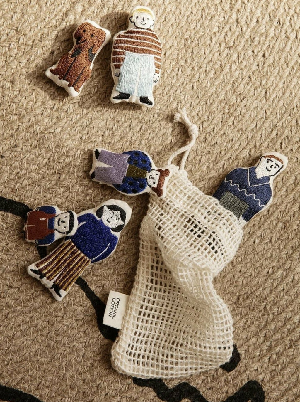 Ferm Living Funkis Family Fabric Figures