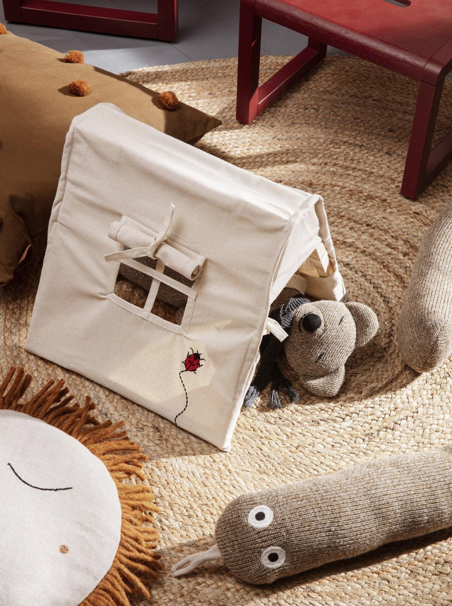 Ferm Living Mini Tent Ladybird