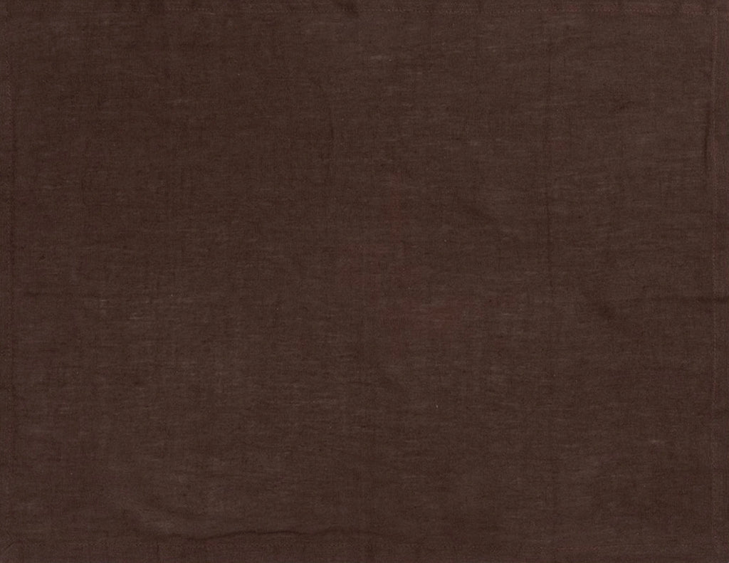 Ferm Living Linen Placemat Chocolate, 2