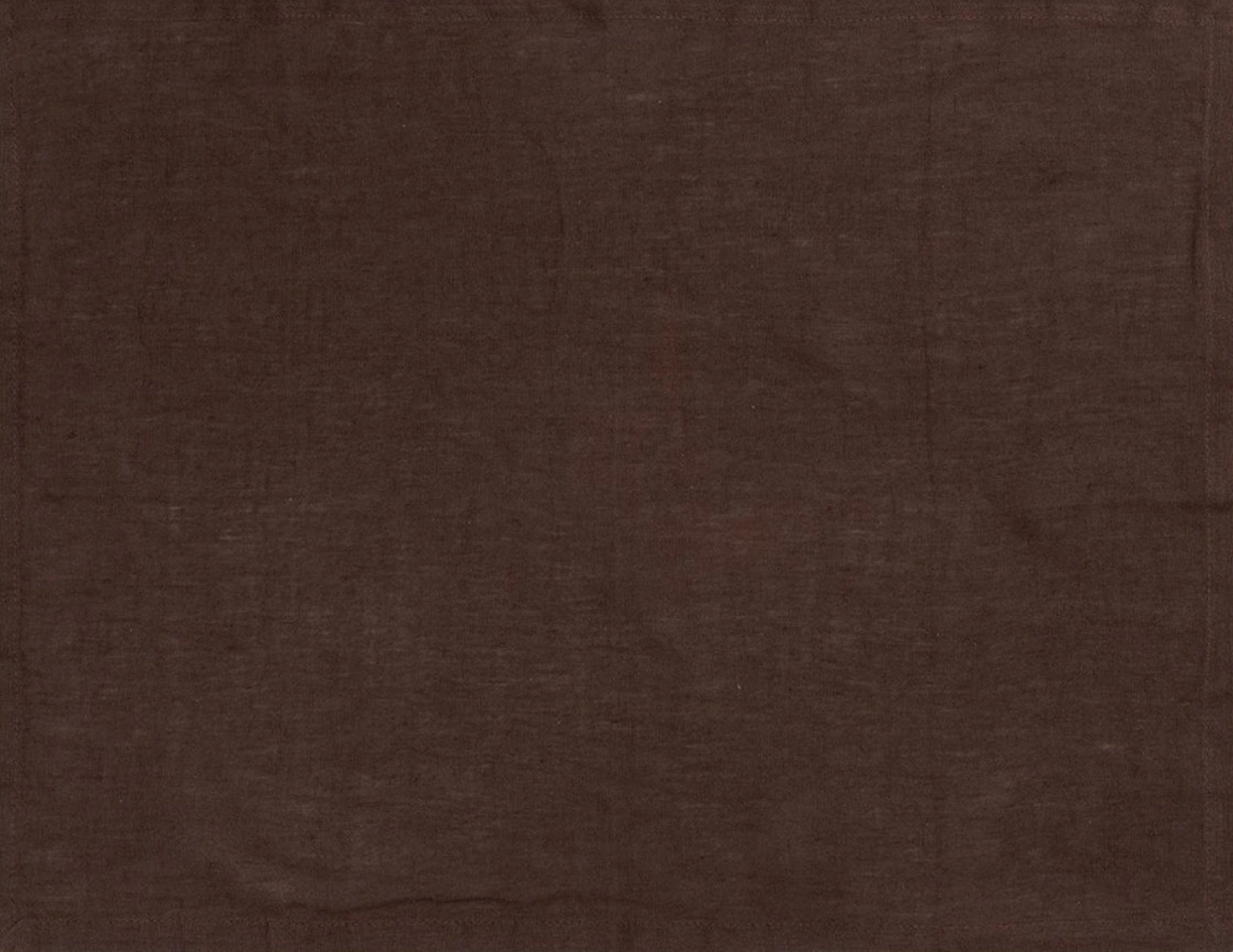 Ferm Living Linen Placemat Chocolate, 2