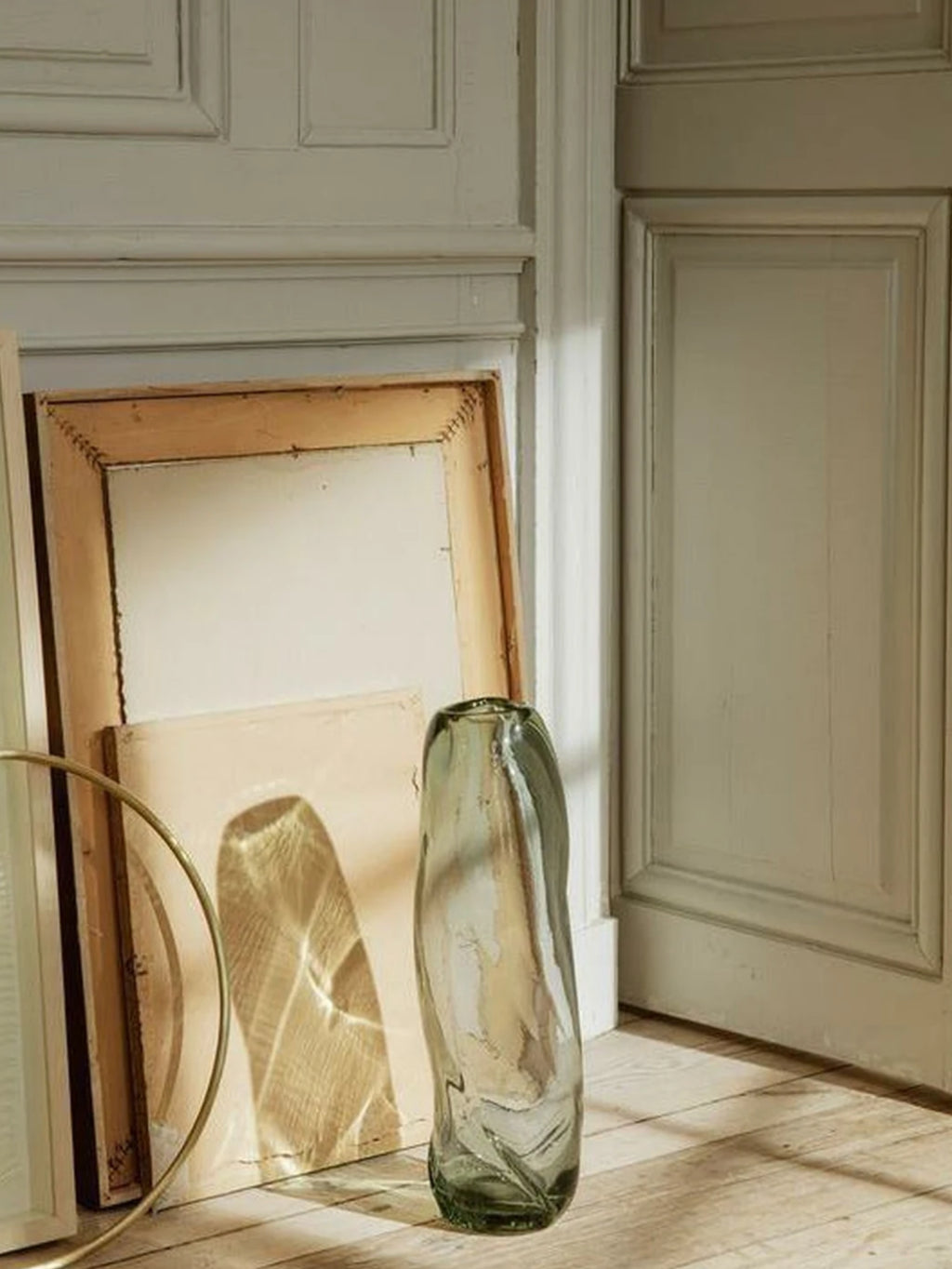 Ferm Living Water Swirl Vase Tall, 47 Cm