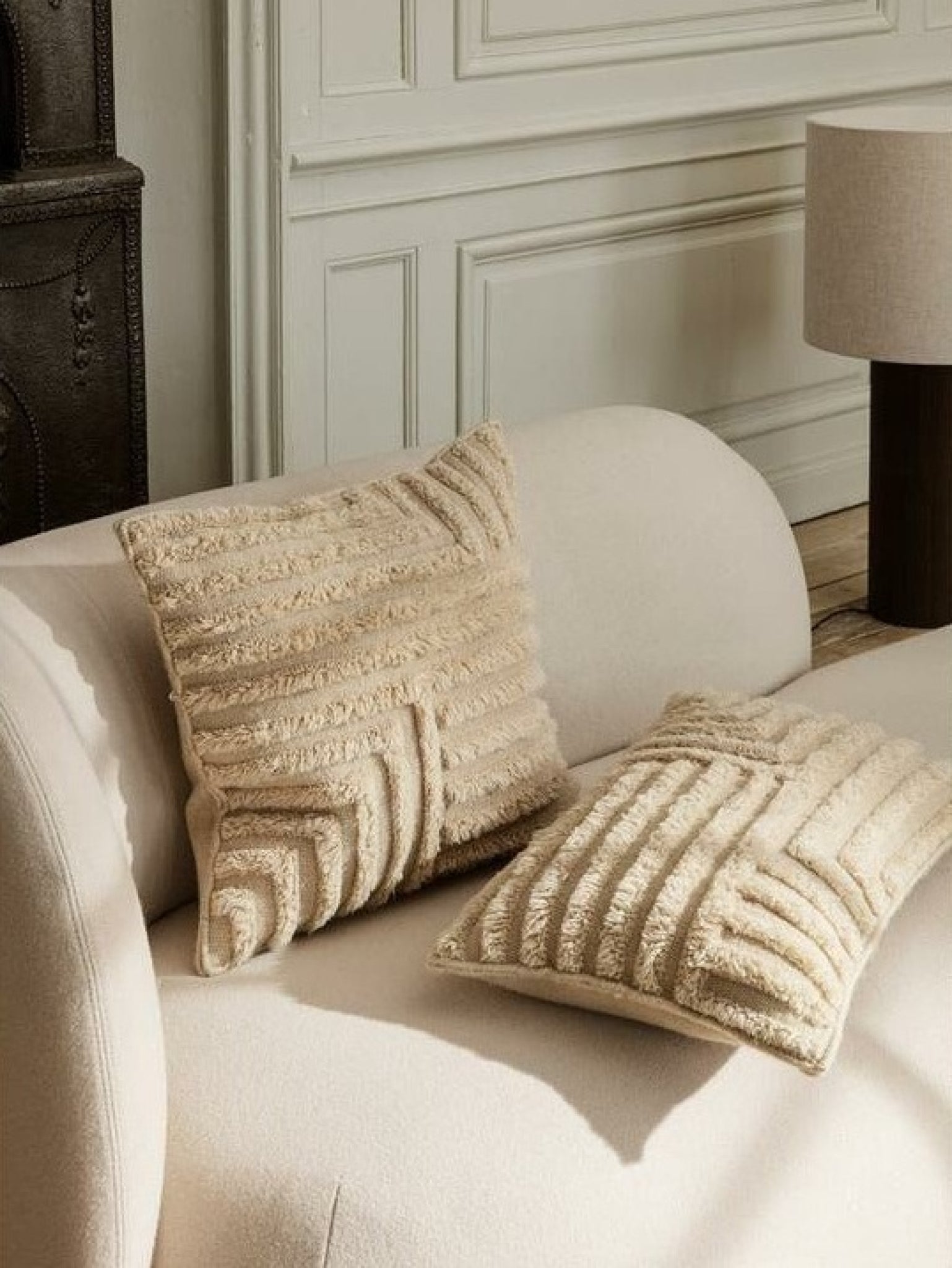 Ferm Living Crease Wool Pillow