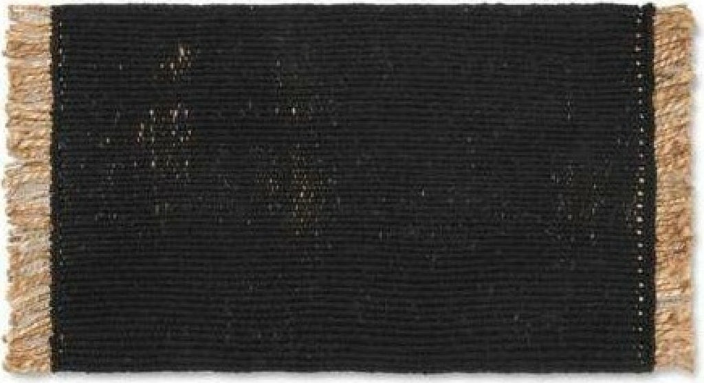 Ferm Living Block Mat 80x50 Cm, Black