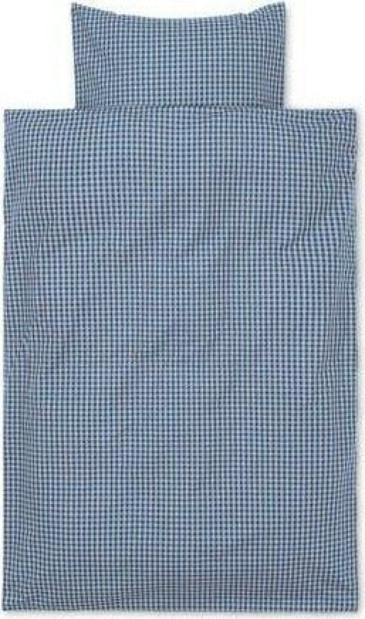 Ferm Living Check Bed Linen 140x200 Cm, Blue